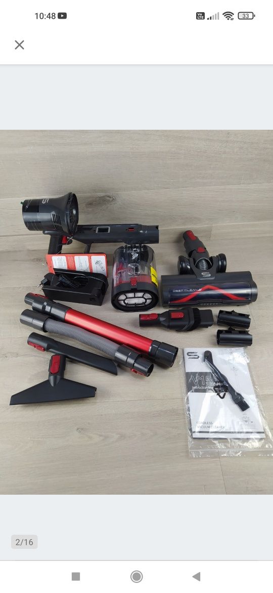 Vistefly V15 Apex Odkurzacz pionowy bezprzewodowy 500W OPIS

Nowy, pow