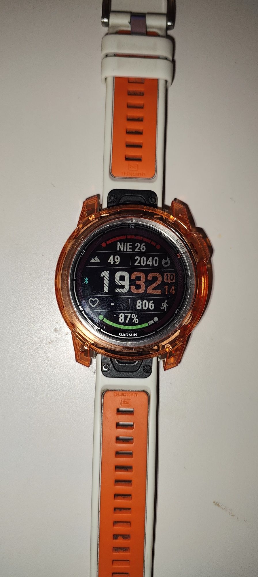 Etui 2 sztuki dla zegarka Garmin serii Fenix 7x, 7x Pro o średnicy 51m
