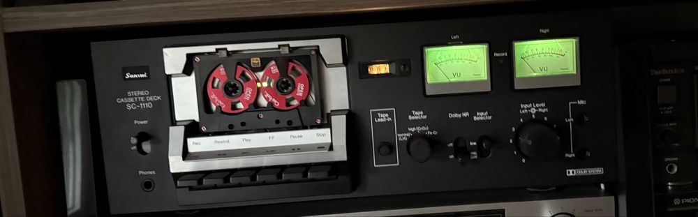 magnetofon sansui sc 1110