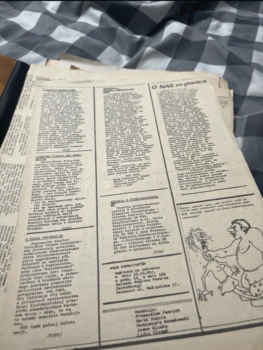 Dokumenty solidarność, komunikaty, tygodniki