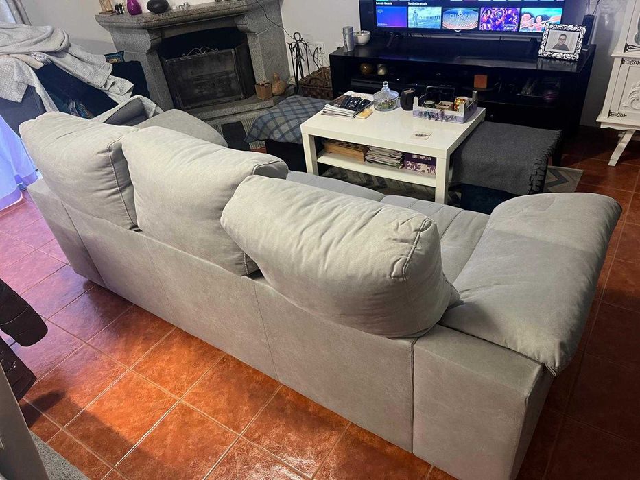 Sofá de 3 lugares extensivies