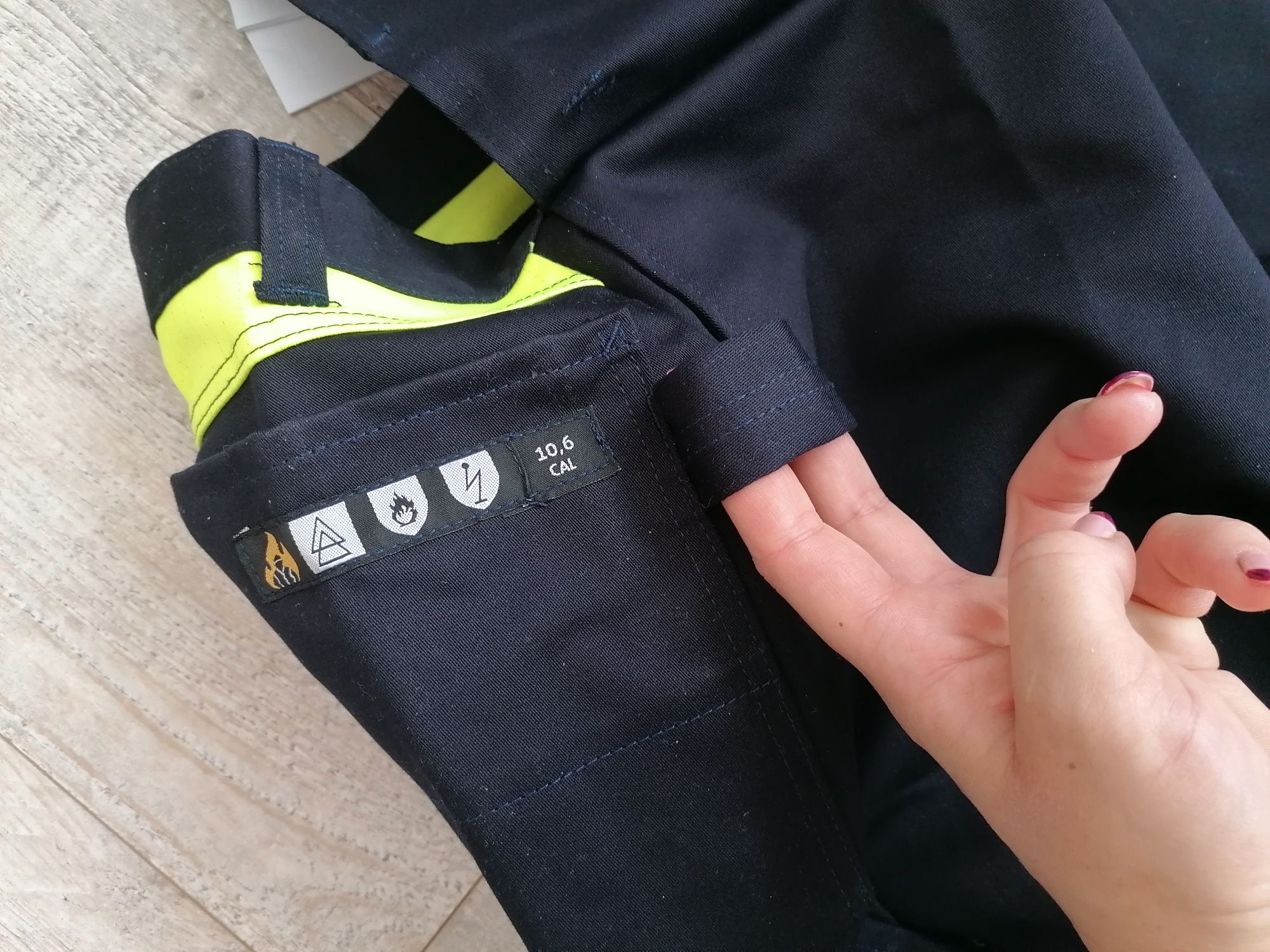 Spodnie robocze FRISTADS monterskie trudnopalne multinorm nowe