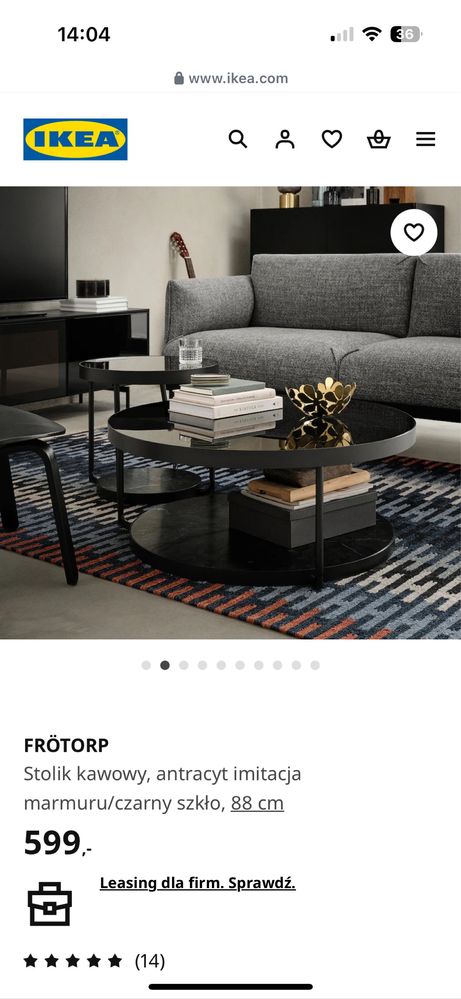 Stolik Frotorp ikea
