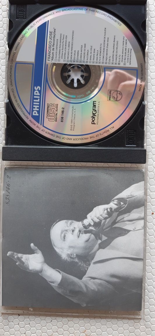 CD Francisco José - Álbum de Recordações