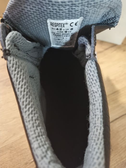 Buty robocze bezpieczne BHP trzewiki ARTEX rozm. 42