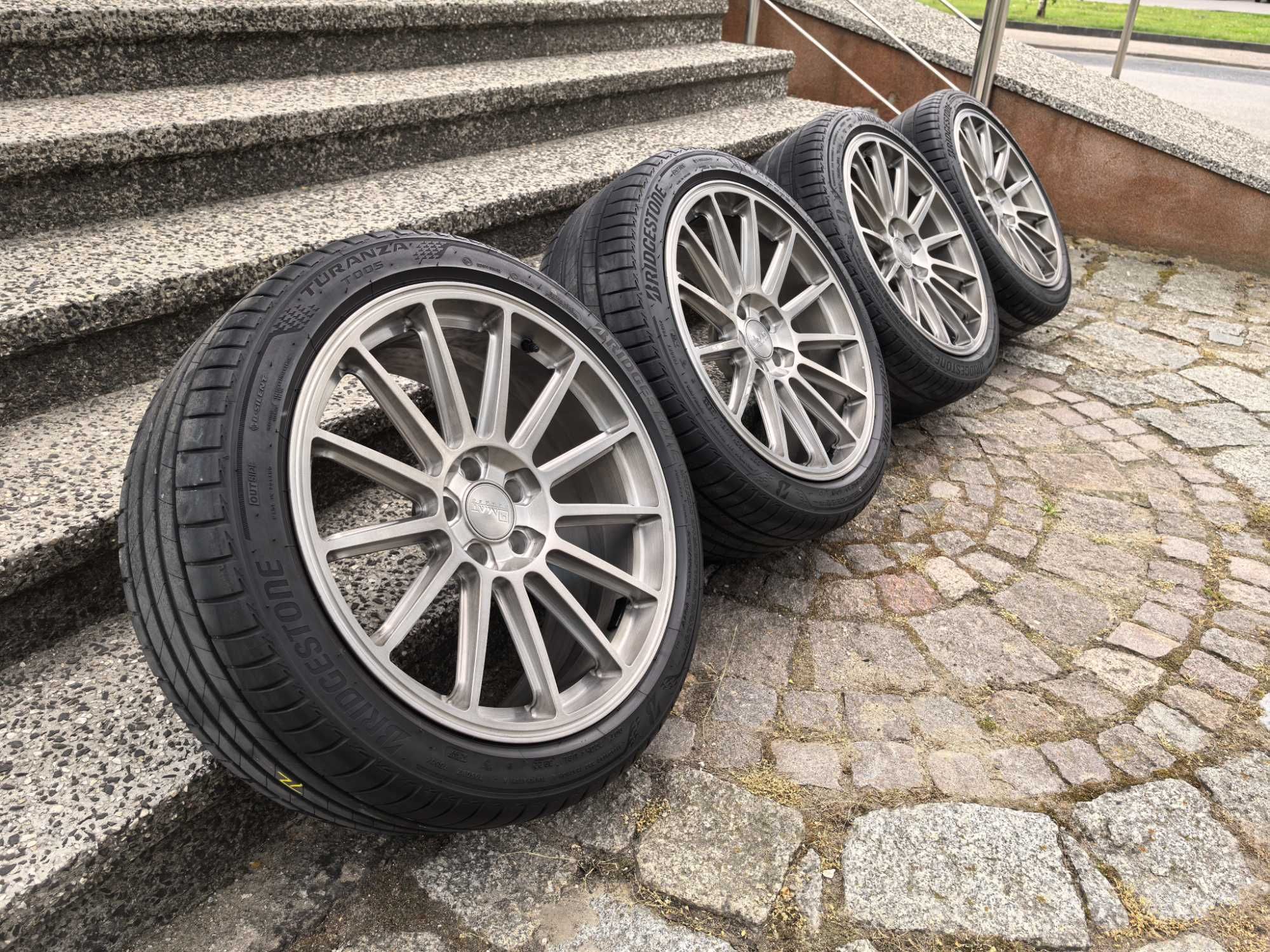 4FDV Kute felgi 20x9j  Bridgestone B Silent 255/40/20 czujniki TPMS