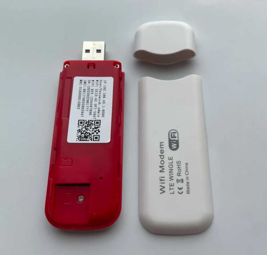 Роутер 4g модем на сим карту, LTE/3G USB-модем WiFi точка доступа