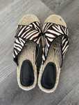Sandalias padrao zebra
