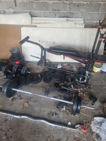 Domowa siłownia 140 kg