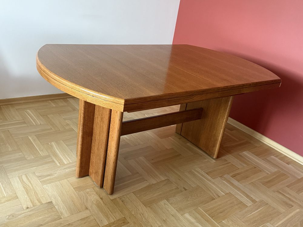 Stół rozkładany 160x95, 4 dostawki po 50cm, stan bardzo dobry