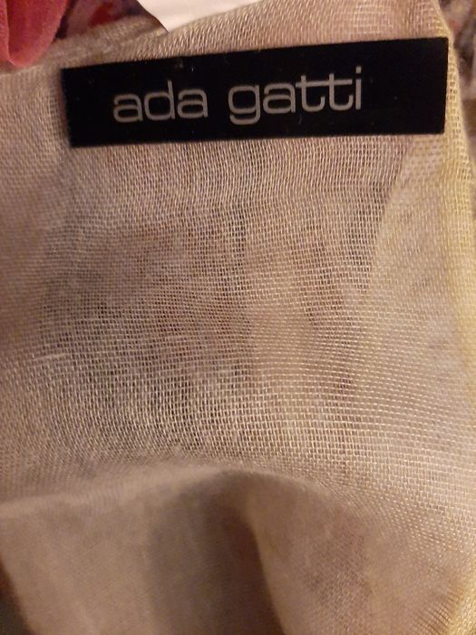 Écharpe Vintage Ada Gatti, Grande.