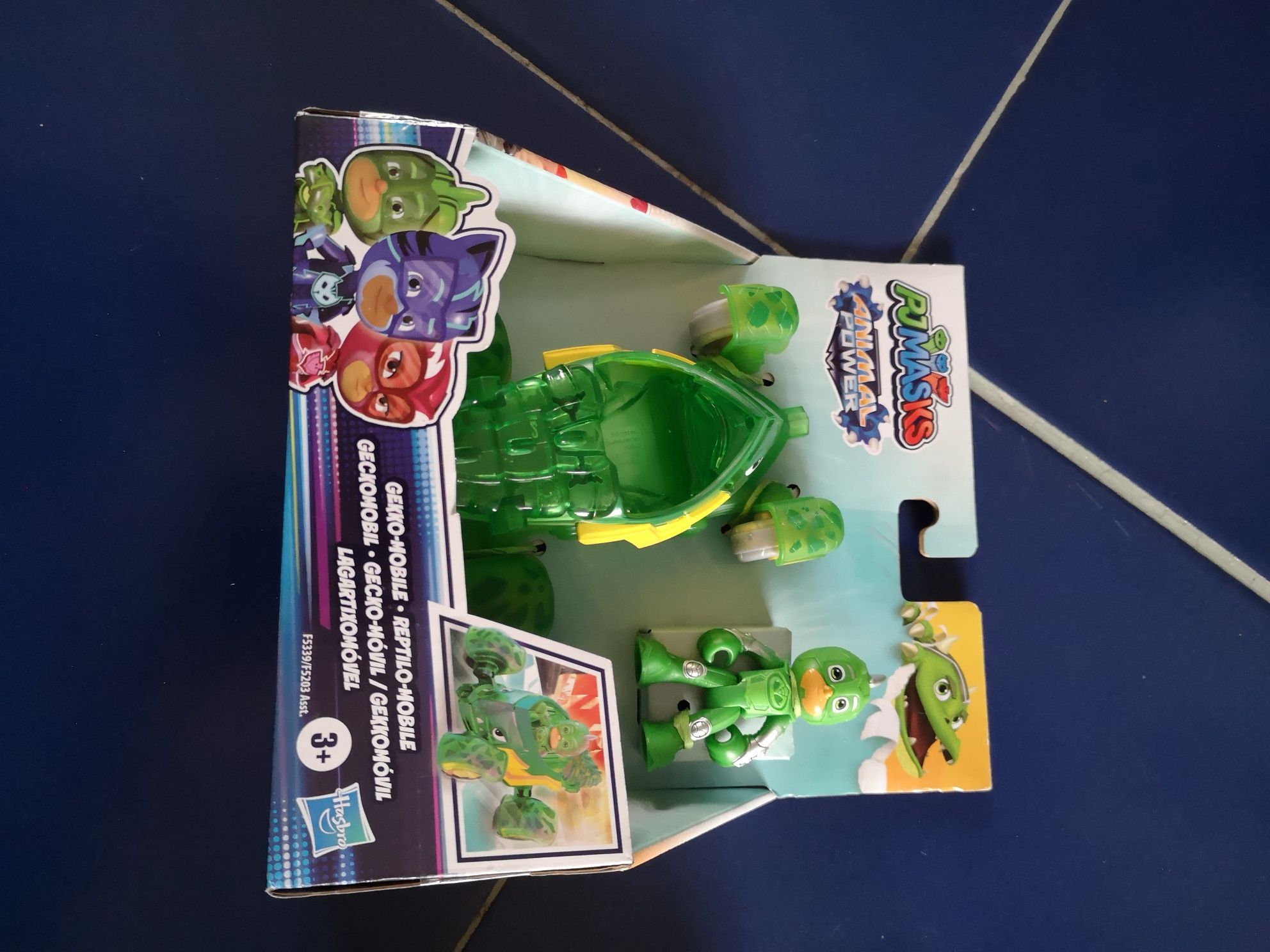 Figuras de ação pjmasks com veículos edição power animal