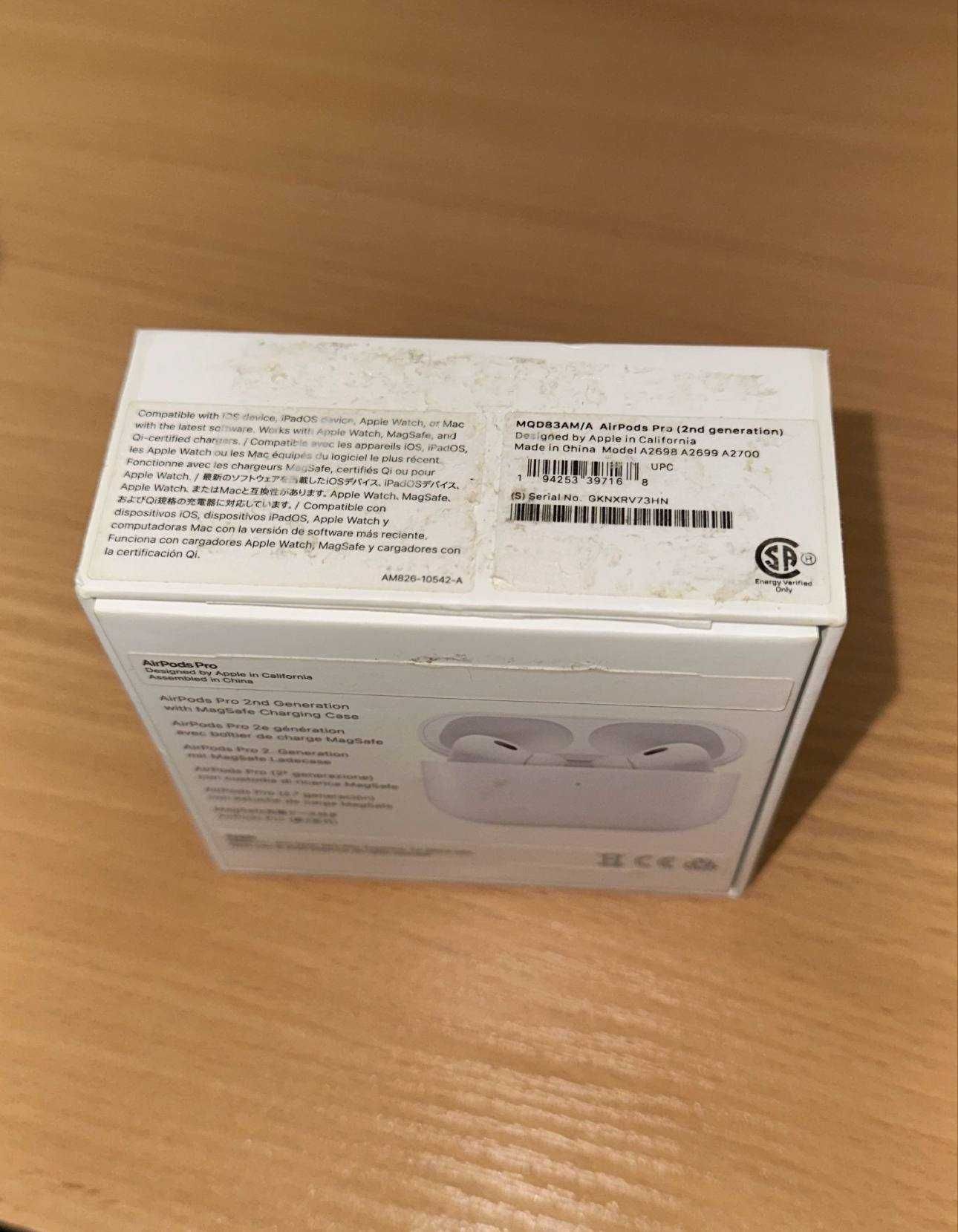 Airpods Pro 2 Model a2698
