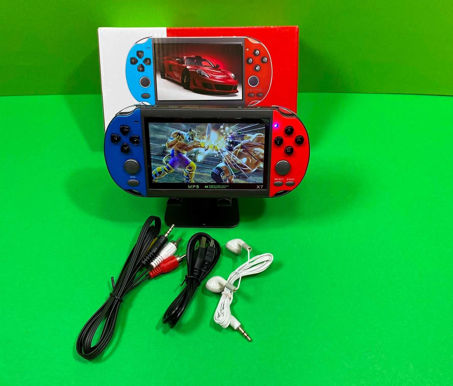 Игровая приставка консоль X7 Plus 5"1 8GB 10000 игор