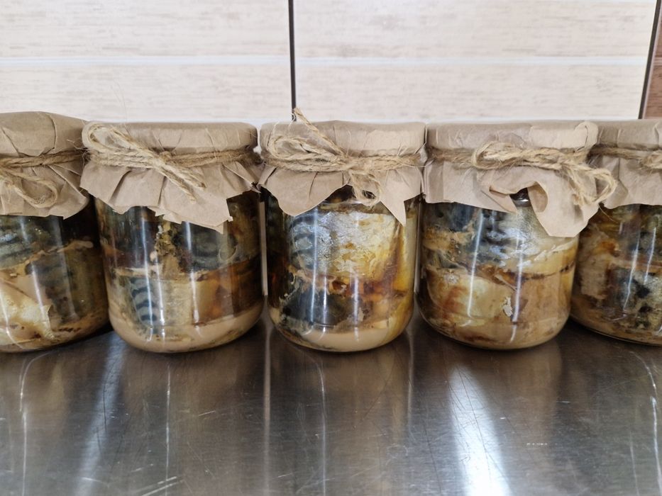 Скумбрія в олії (домашня) банка 460грам