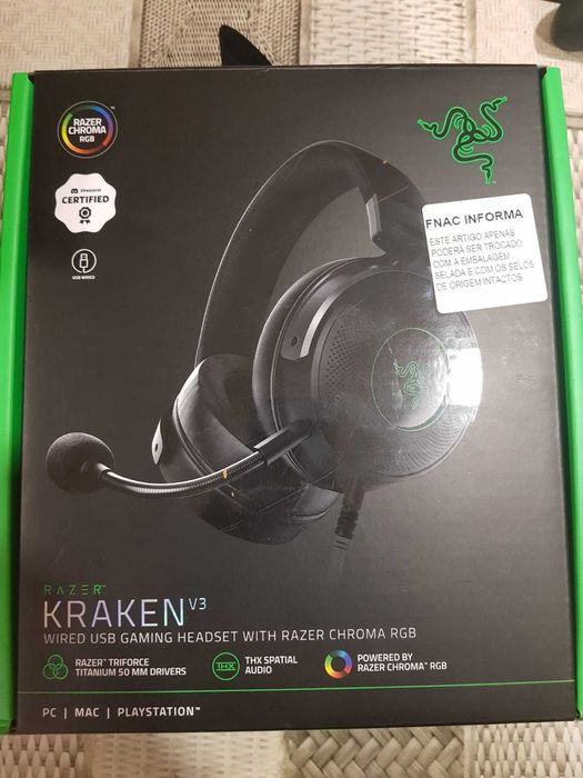 Fones Razer Kraken V3