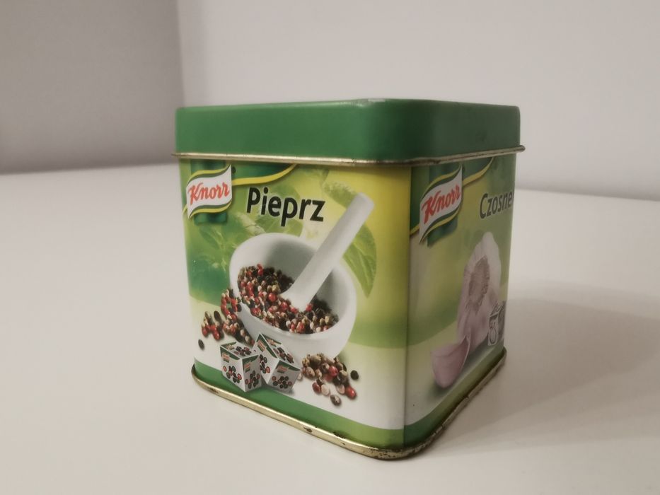 Knorr Pudełko Metalowe Kolekcjonerskie