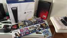Ps5 c/jogos como nova