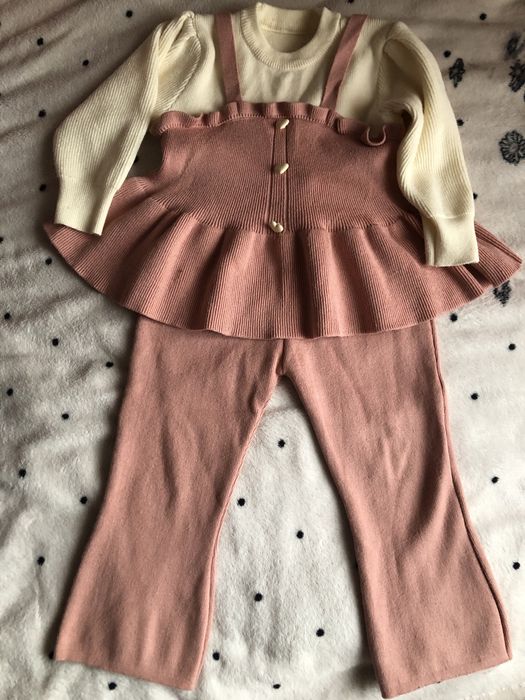 Теплий костюм для дівчинки