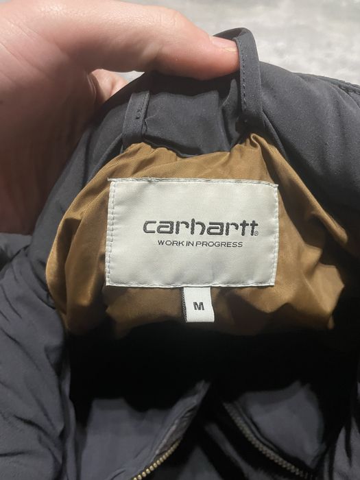 Пуховик кархартт carhartt wip puffer jacket alpine coat size M