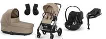 Zestaw 4w1 Cybex Balios S Lux + Cybex Cloud G + Baza G + adaptery