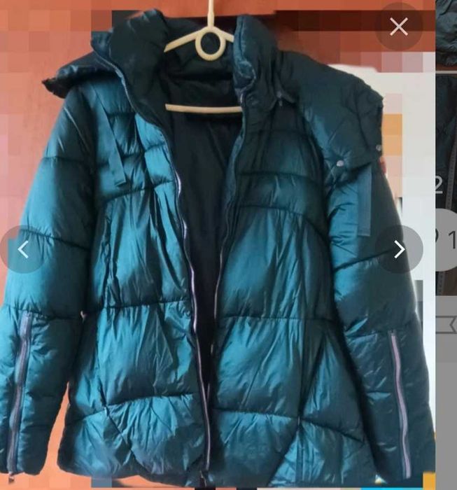 Zielona Kurtka damska