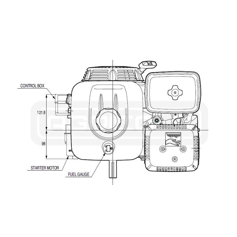 Silnik spalinowy honda gx390 pompa 21,6l 6cm3
