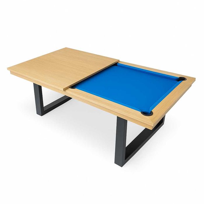 Stół Bilardowy BERGAMO 7 FT z blatem nakrywającym , z akcesoriami