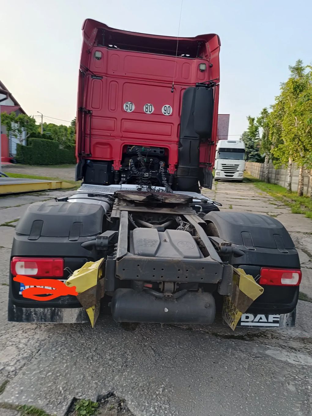 DAF Xf 106  Daf xf 106 z hydraulika