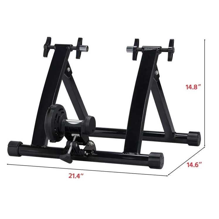 Trenażer Rowerowy Magnetyczny Składany Yaheetech 120kg 26-28"