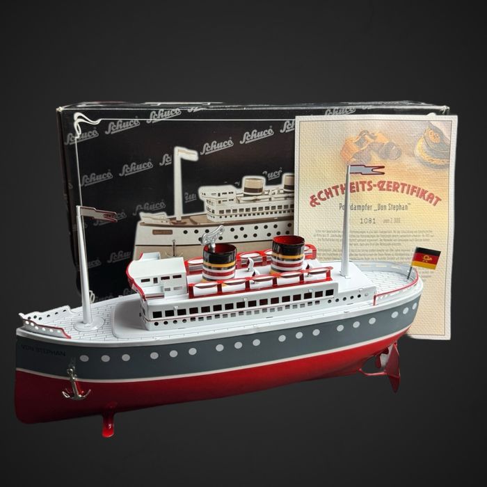 Schuco limitowany do 2000szt model statku parowego J/5