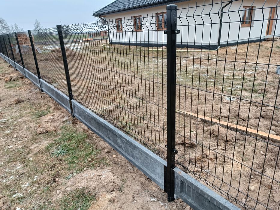 Ogrodzenia panel 3 D 2D