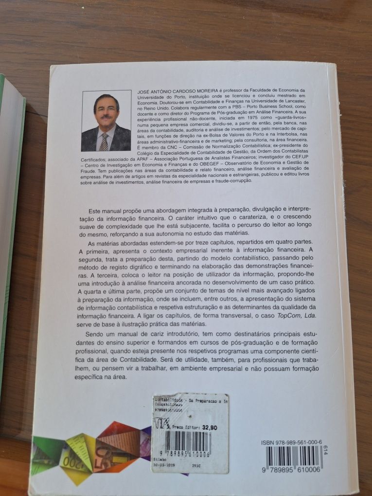 Conjunto Livros Contabilidade