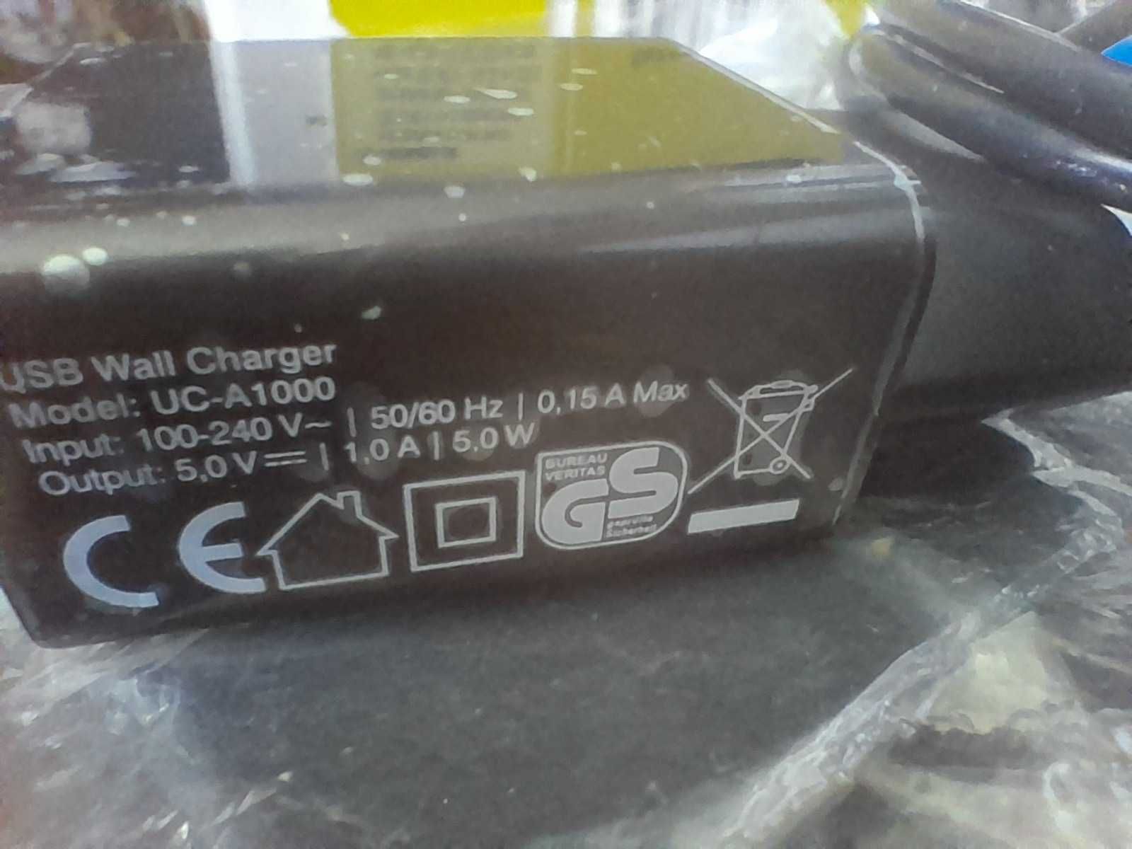 Ladowarka do smartfon + kabel 1A