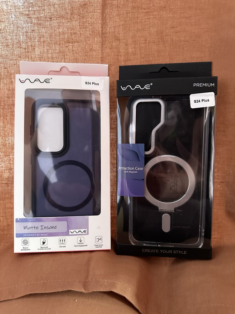 Нові 2шт для samsung galaxy s 24 plus - mag safe