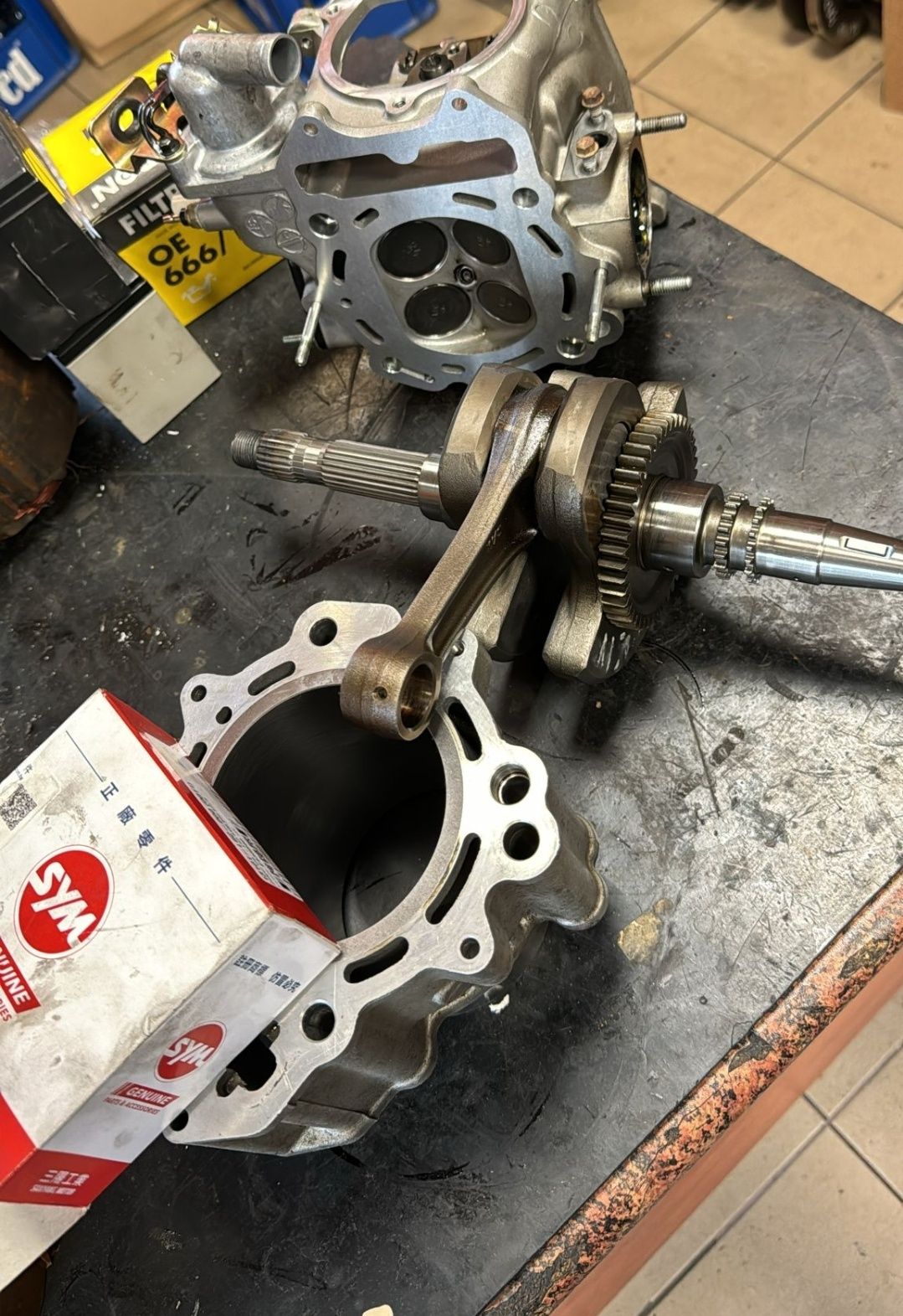Pilnie, tanio. Maxi skuter Sym Maxsym 600i ABS 2018r