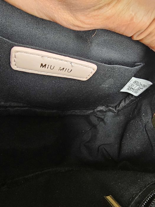 Torebka damska Miu Miu torba biznesowa rozowa pelne logowanie kuferek