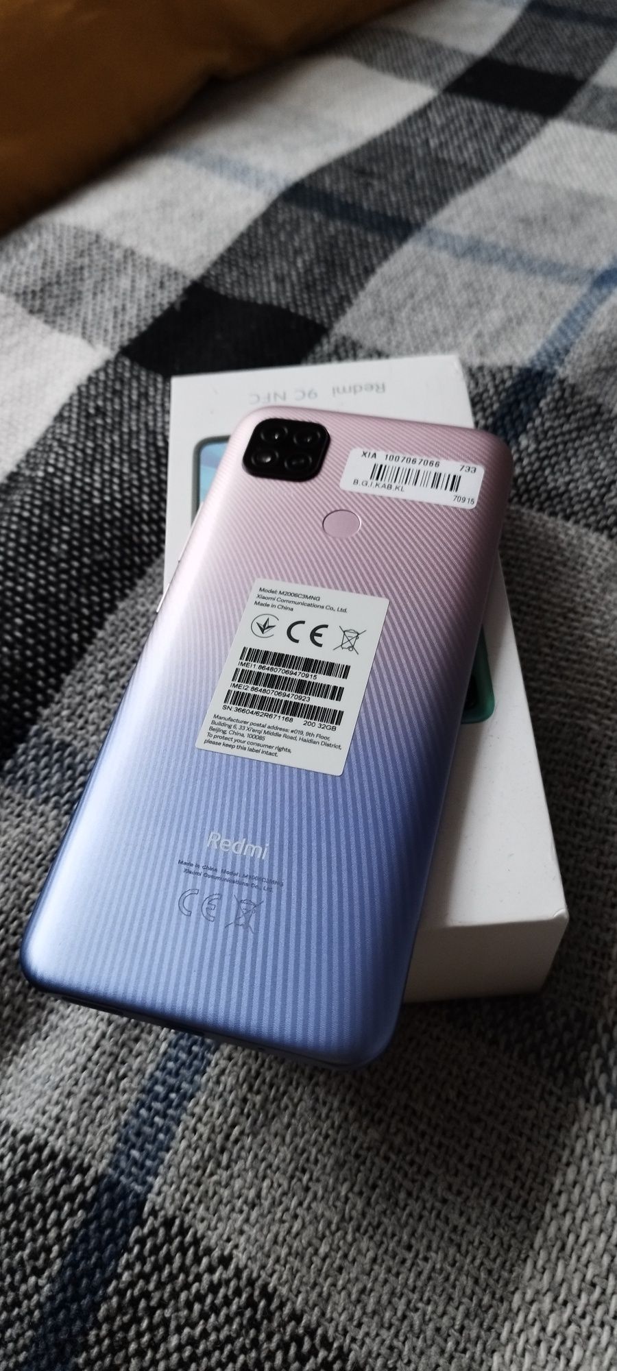 Redmi 9c nfc Lavender Purple