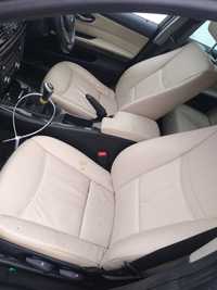 Wnętrze BMW E90 POLIFT Środek Skóra kremowa biała Stan bdb