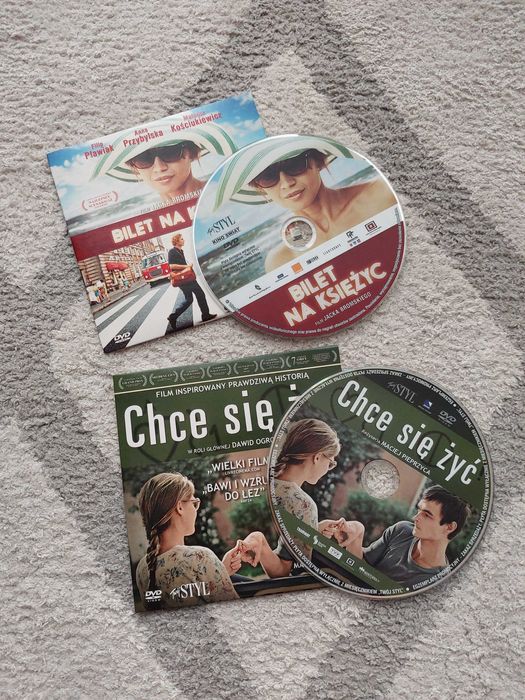 Film DVD Bilet na księżyc Anna Przybylska, Chce się żyć (komplet)