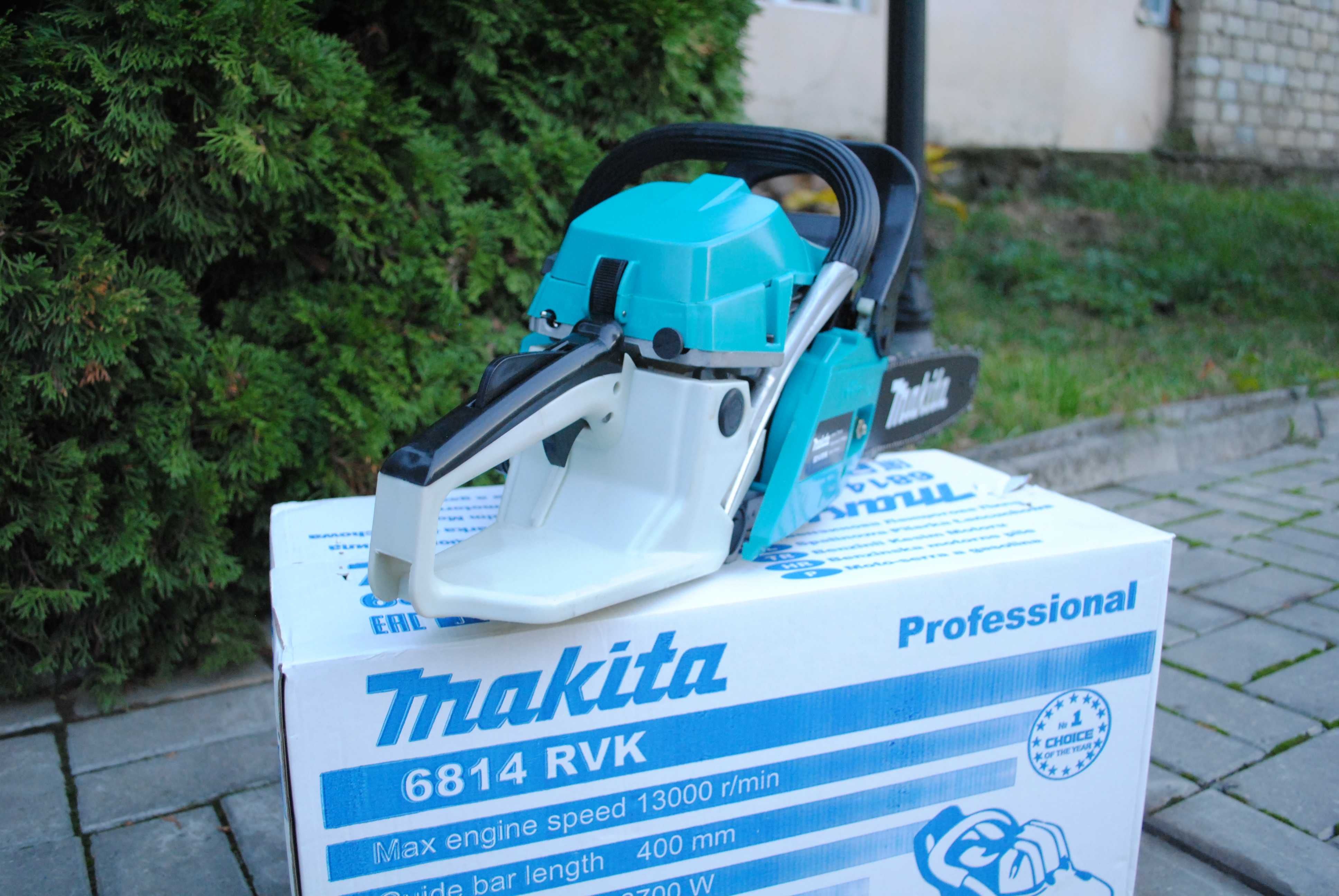 Бензопила Makita 6814 RVK (3.7 кВт, шина 45 см) Пила Макіта 6814 RVK