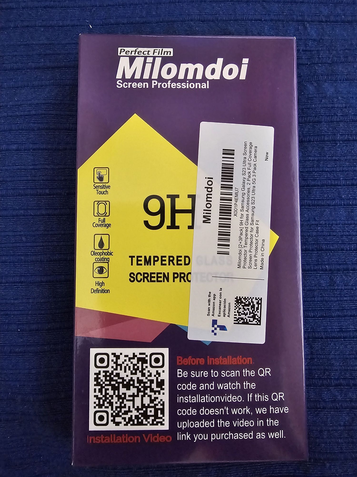Melhor Vidro temperado (2UN) Samsung s23 ultra - Full Glue