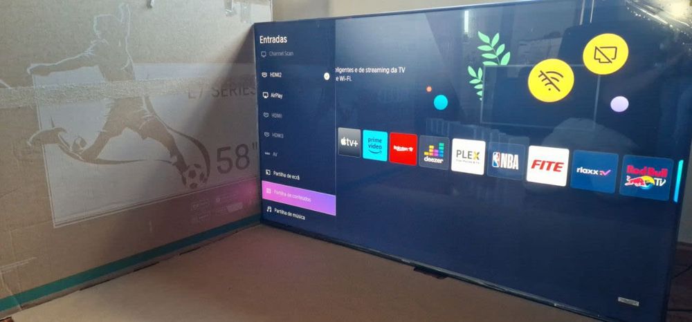 Smart TV Hisense QLED 4K 58E7NQ