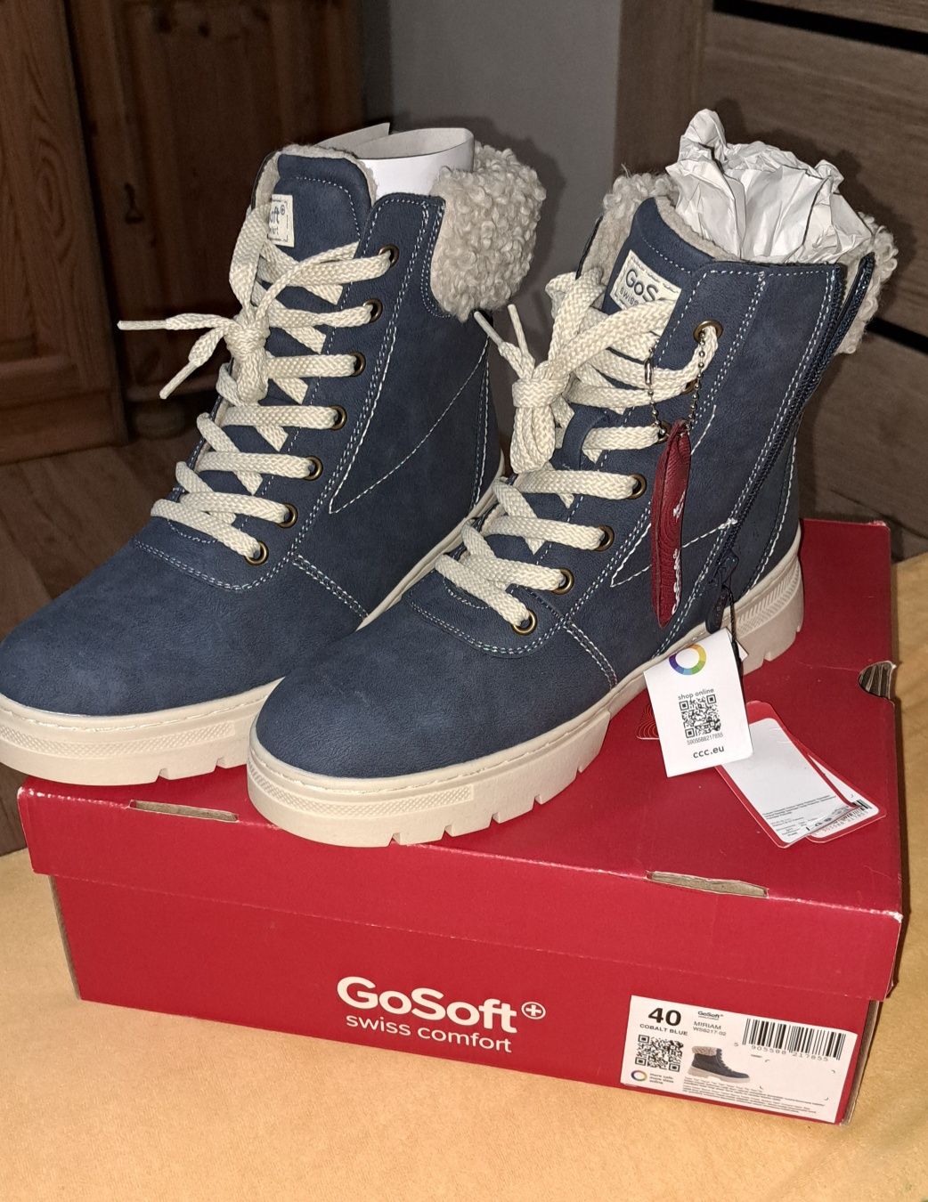 Buty CCC GoSoft rozmiar 40 zimowe