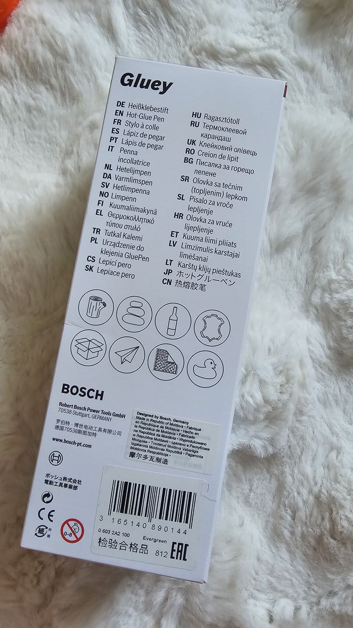 Pistolet do kleju BOSCH Gluey Zielony