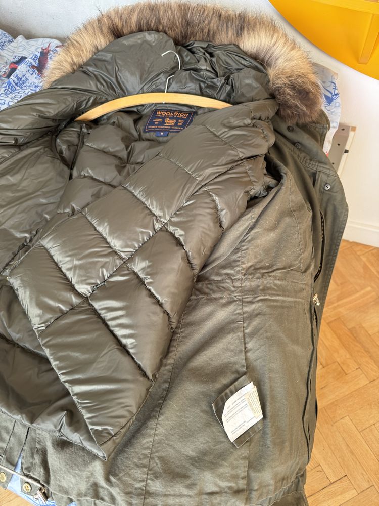 Parka woolrich 2 w 1. Rozm. M