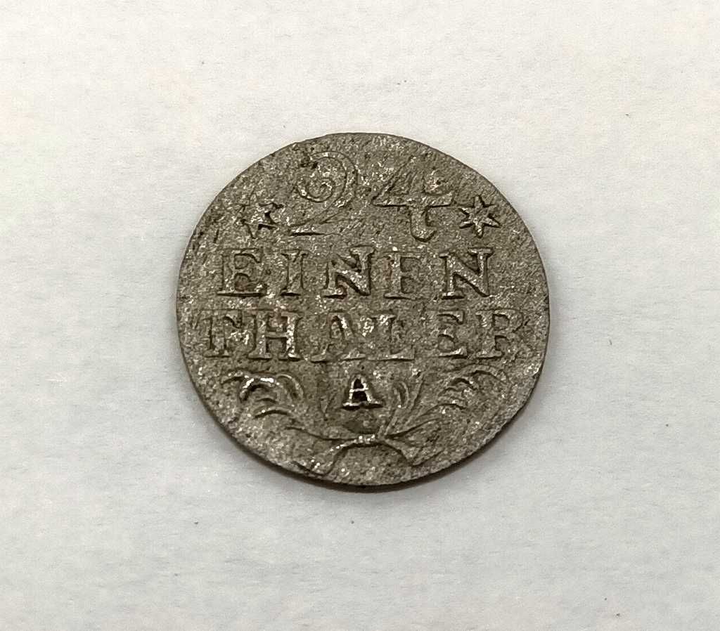 Srebrna moneta 1/24 Talara 1783 rok, Fryderyk II Wielki, Berlin