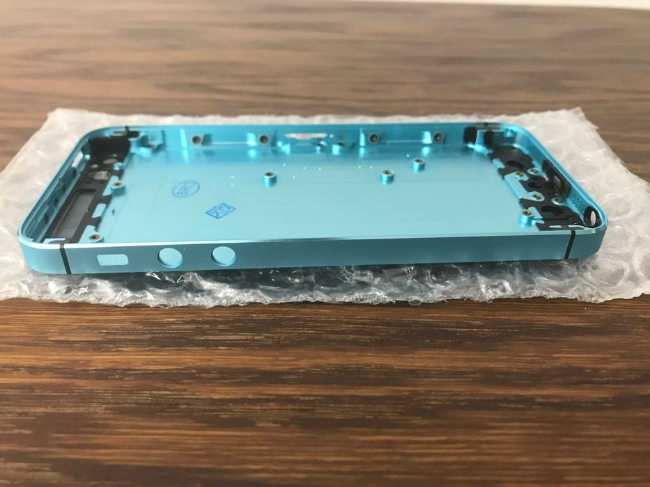 iphone 5 apple korpus obudowa błękitna baby blue