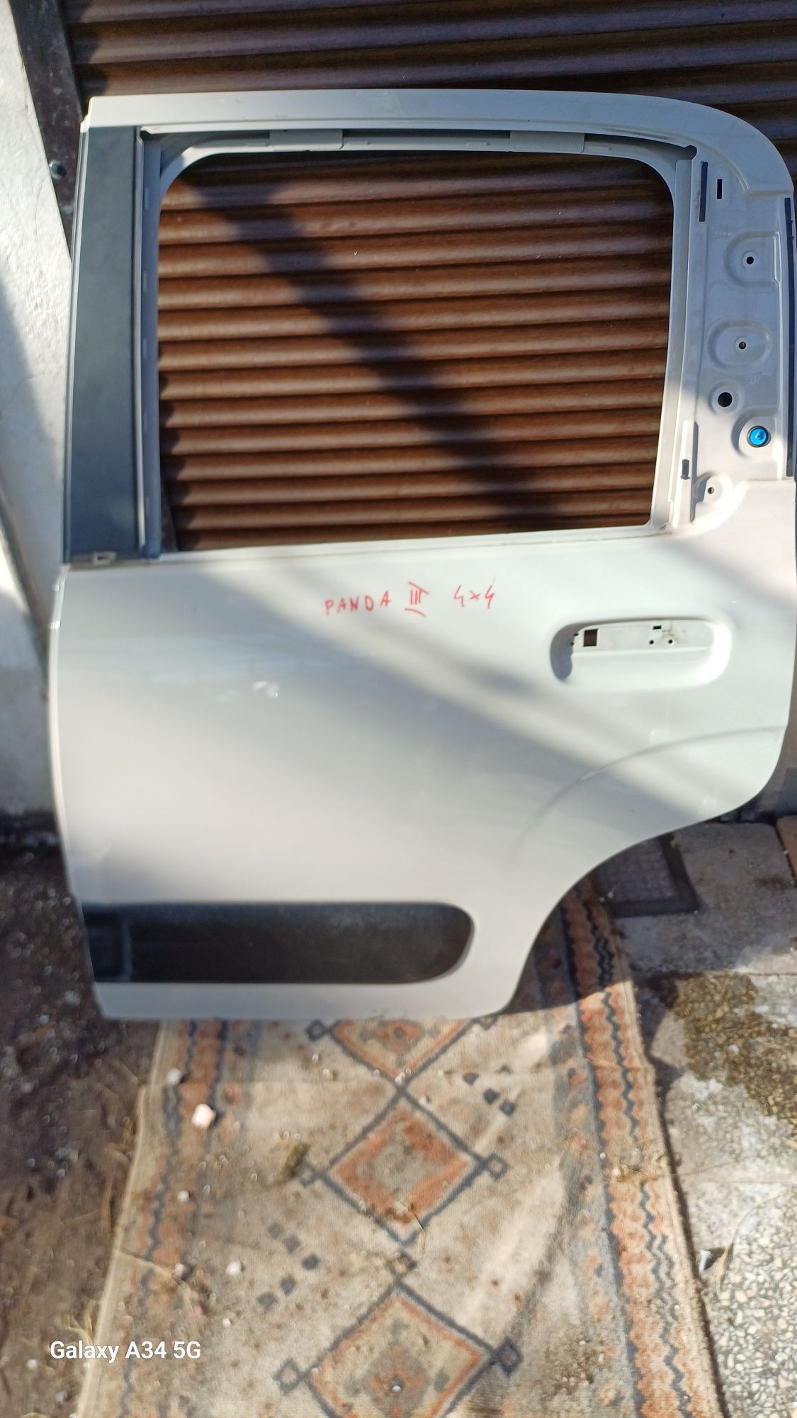 Drzwi tyne lewe fiat Panda lll
