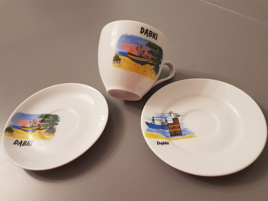 Filiżanka ze spodkiem I talerzykiem